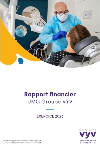 Rapport financier UMG Groupe VYV 2023