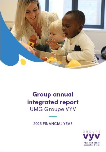 Group annual integrated report UMG Groupe VYV 2023