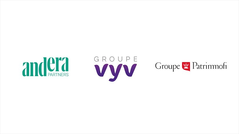Andera Partners passe le relais au Groupe VYV, nouvel actionnaire de référence de Groupe Patrimmofi