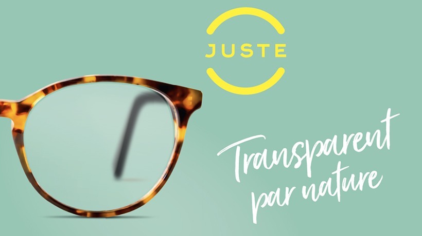 Lancement de JUSTE : 1ère marque de montures mutualistes éco-responsable