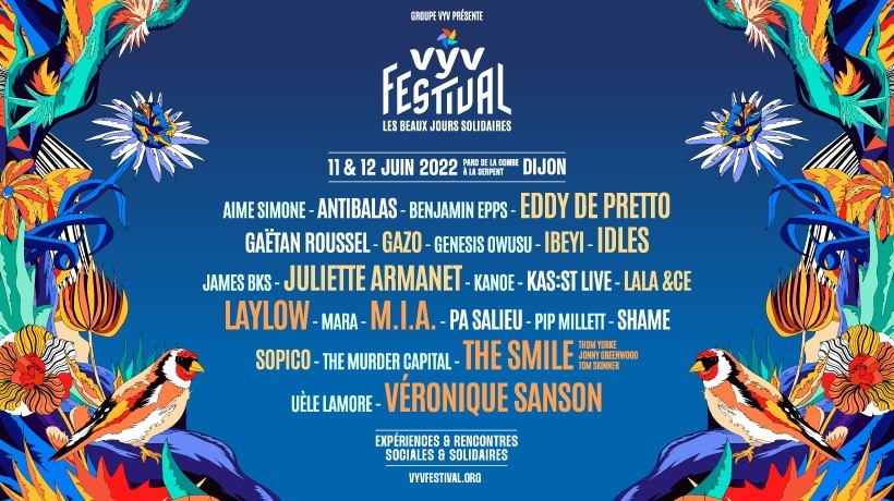 The Smile, Véronique Sanson, Eddy de Pretto… VYV Festival dévoile sa programmation !
