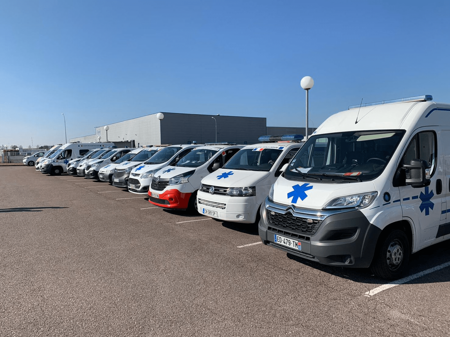 Convoi d’ambulances