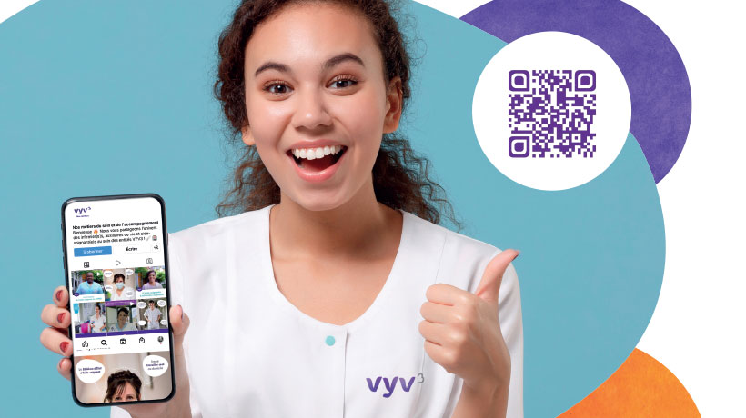 VYV 3 valorise les métiers du soin et de l’accompagnement sur Instagram