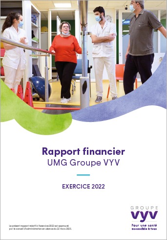 Rapport financier UMG Groupe VYV 2022