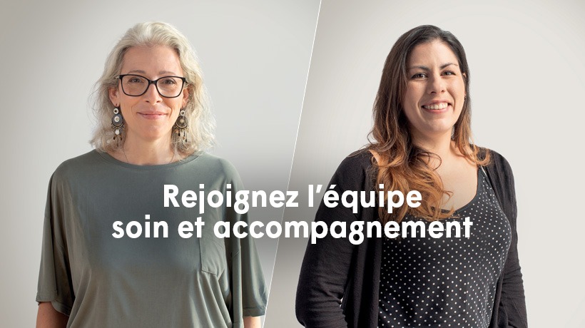 Photo de collaborateurs représentant les métiers du soin et de l'accompagnement