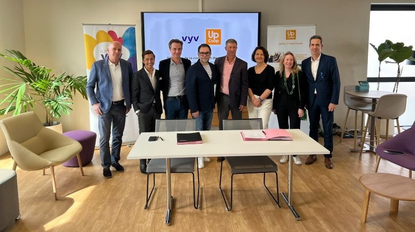 Le Groupe VYV et UpCoop signent une convention de partenariat