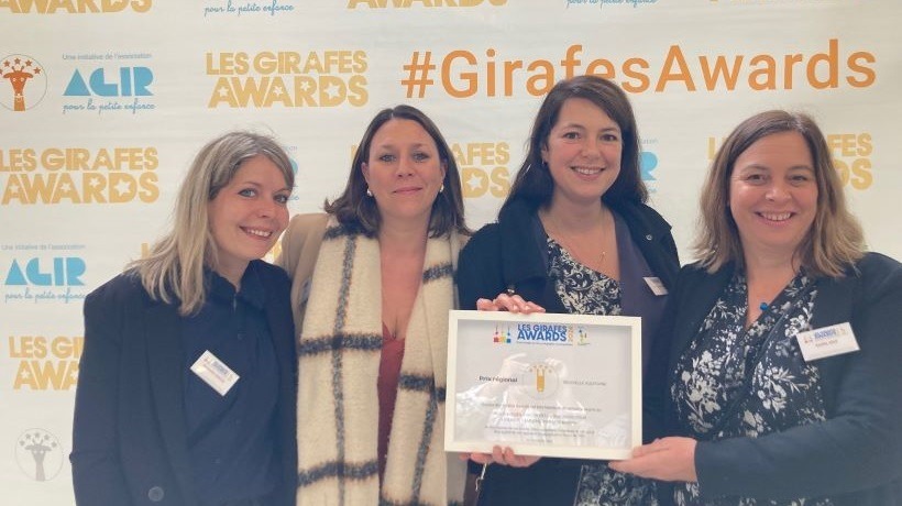 Les Girafes Awards : VYV Enfance récompensé pour 2 projets régionaux