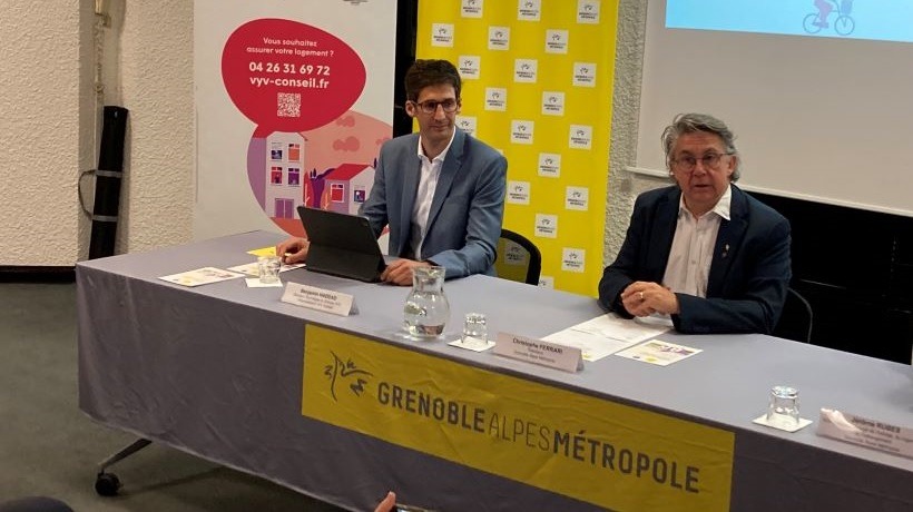 Grenoble Alpes Métropole et le Groupe VYV s’associent pour renforcer la protection des locataires aux revenus modérés
