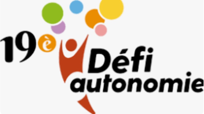 Affiche du 19° salon Défi autonomie consacré au bien vieillir.